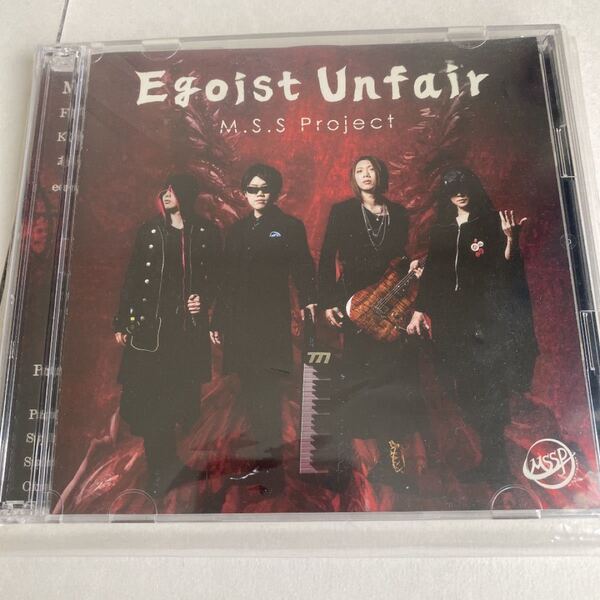 Egoist Unfair M.S.S.Project MSSP CD DVD