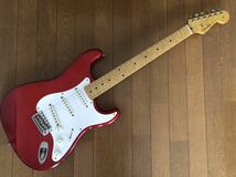 [GT]Fender Japan ST 57-65AS CAR 人気のキャンディアップル・レッド フェンダー・ジャパン40周年記念モデル 限定品！フルオリジナル!_画像1