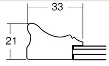 賞状額縁 許可証木製フレーム 5626 褒賞サイズ B3サイズ ブラウン_画像3