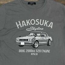 (Doublefocus) 日産スカイライン 人気モデル ハコスカ Tシャツ_画像2