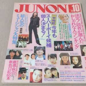 JUNON ジュノン 1996年10月　今年もスーパーボーイ候補100人決まる！