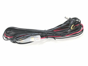 レーダー探知機 ZERO222V(ZERO 222V)用 電源直接配線コード コムテック ZR-01 同等品 ACC線 IG線