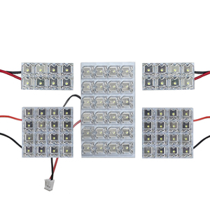 メール便送料無料 クラウン マジェスタ UZS17 LEDルームランプ FLUX 5Pセット 72発 トヨタ 室内灯 ルームライト 車内灯