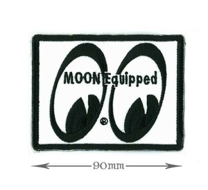 送料80円　MOON Equipped Vintage Patch　MoonEyes パッチ　ワッペン