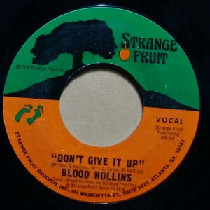 Soul/Disco◆USオリジ◆マイナーレーベル◆Blood Hollins - Don't Give It Up◆7inch/7インチ/試聴可/超音波洗浄