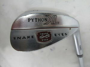 ★SNAKE EYES スネークアイズ PYTHON XL ウェッジ スチールシャフト C744★レア★激安★中古★