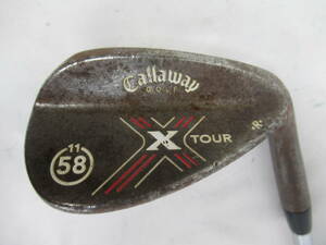 ★Callaway キャロウェイ X TOUR FORGED ・MD・ ウェッジ 純正スチールシャフト C761★レア★激安★中古★