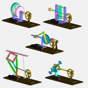 SolidWorks data _ link mechanism model set 1