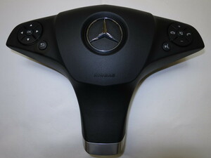 E63 AMG W212 ベンツ 運転席 エアバック エアーバック カバー A 207 860 3602 9116 W207 Eクラス クーペ 前期 管理番号（Q-6294）