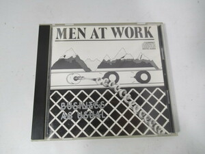 CD/メン・アット・ワーク/Men At Work/ワーク・ソングズ/Business As Usual/廃盤/ESCA 5217/ジャンク扱い/中古品/KN3825/