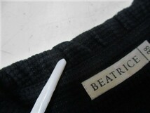 ベアトリス　beatrice　日本製　コットンジャケット　サイズ38　黒_画像8