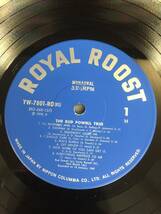 LP /Bud Powell Bud Powell Trio YW-7801-RO /ROYAL ROOST _画像4