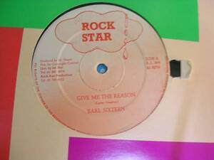 ●Reggae12”●EARL SIXTEEN/GIVE ME THE REASON