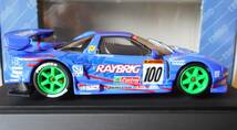 《高橋国光》1/43 RAYBRIG NSX '99 ホンダ NSX JGTC #100 1999【EBBRO(エブロ)】チーム・クニミツ　高橋国光ラストウィン_画像5