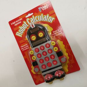 未開封保管品 ホグワイルドトイズ HOGWILDTOYS ロボット型電卓 Robot Calculator #10020