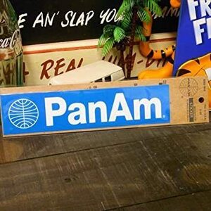 PAN AM (パンナム) ステッカー PA-S2 アメリカン雑貨 アメリカン