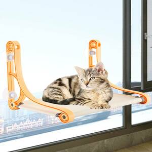 猫ハンモック ベッド キャットハンモック ペット ハンモック 猫窓ベッド 吸盤式 猫ベッド キャットマット 窓際マット 日光浴 