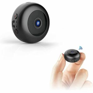 小型カメラ 隠しカメラ WIFI機能付き 録音録画 遠隔監視 暗視機能 赤外線撮影 150°広角 HD 室内 屋外 USB充電