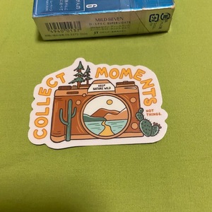 キープ ネイチャー ワイルド★Collect Moments★ステッカー USDM Keep Nature Wild キャンプ キャンパー ハイキング ボランティア ゴミ拾い