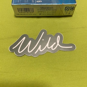 キープ ネイチャー ワイルド★Wild Script★ステッカー USDM Keep Nature Wild キャンプ キャンパー ハイキング ボランティア ゴミ拾い