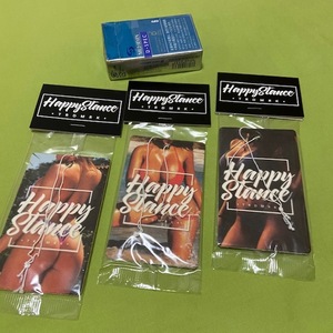 HAPPY STANCE ★3個セット★08★ エアフレッシュナー USDM　ハッピースタンス