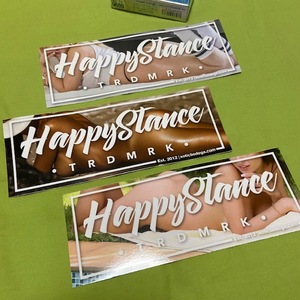 HAPPY STANCE ★3枚セット★09★バンパー　ステッカー USDM　ハッピースタンス