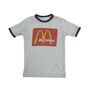 【送料無料】レア 80s-90s Morphine モルヒネ マク○ナルド Tシャツ vintage 古着 パンク ロック