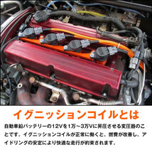 シボレー キャデラック ドゥビル V8 7.7L/ 68-74 点火コイル イグニッションコイル 【1本】 1146871 1164587 4514967_画像3