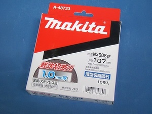 makita マキタ 薄型切断砥石 A-48723 NX60SBF 107mm 新品