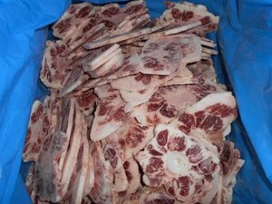 ★7mmスライス国産牛焼き肉用テール ５kg箱
