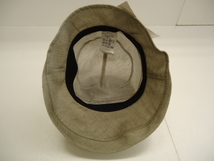【KCM】hat-1★未使用★華やか　コサージュ付き帽子　ハット　SSサイズ　薄カーキ系　婦人　レディース_画像4