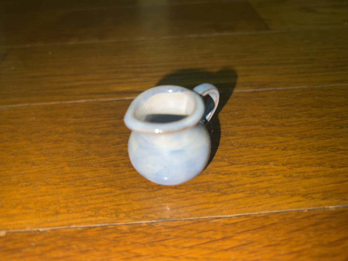 ■ Artículos de interior Miniatura / Jarra de leche (de cerámica) ■, Artículos hechos a mano, interior, bienes varios, ornamento, objeto