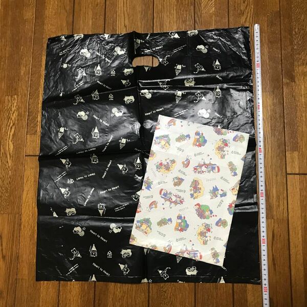 サンリオピューロランド　ビニール袋、紙袋2枚セット