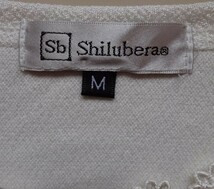 【新品・未使用】Shilubera　ブラウス　レース　Ｍサイズ　白　肩パッド付　2022080039_画像3