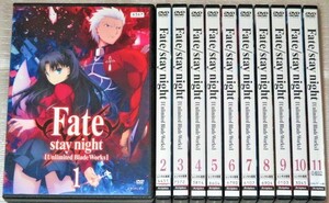 【即決ＤＶＤ】Fate/stay night Unlimited Blade Works 全11巻セット　 TYPE-MOON 武内崇 杉山紀彰 川澄綾子 植田佳奈 諏訪部順一 関智一