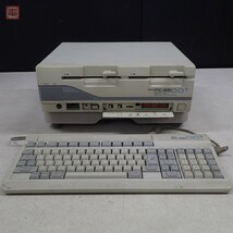 NEC PC-98DO+ 本体 + キーボード 箱説・FD付 日本電気 通電不可 ジャンク パーツ取りにどうぞ 1円～【60_画像2