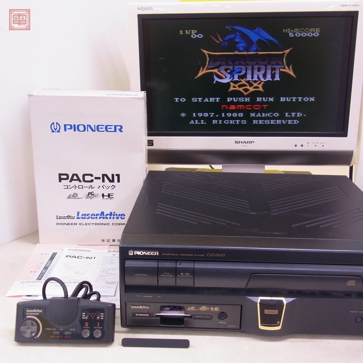 新作 レーザーアクティブ専用 PCエンジンコントロールパック+メガ