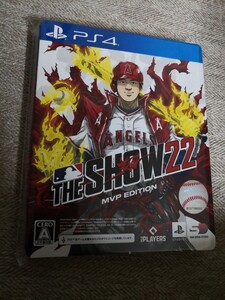 PS4 THE SHOW22 MVP EDITION スチールブック
