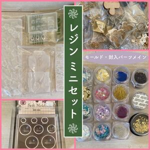 レジン 資材 封入パーツ モールド ミニセット ハンドメイド
