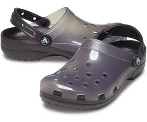 CROCS CLASSIC TRANSLUCENT CLOG 黒系　29ｃｍ