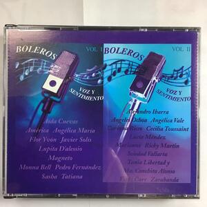 Boleros Voz Y Sentimiento Vol 1 & 2 2CD　ボレロ　輸入盤CD　CD2T-80954