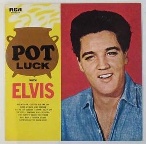 レコード〈LP〉エルビス・プレスリー（ELVIS PRESLEY) POT LUCK WITH ELVIS (RVP-6216)