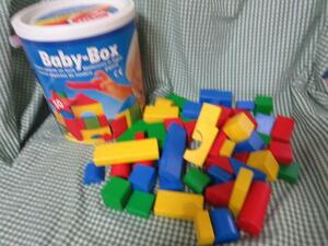 ドイツ製木製積み木ブロック HEROS Baby-Box 50pcs