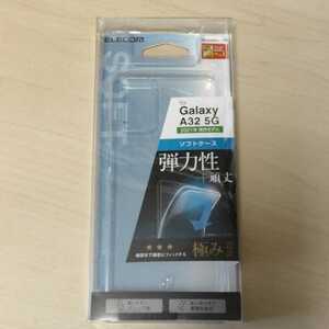 ◎ELECOM Galaxy A32 5G 用 ソフトケース ストラップホール付 極み クリア PM-G208UCTCR