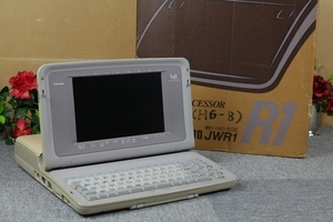  Toshiba word-processor RUPO JWR1 present condition 