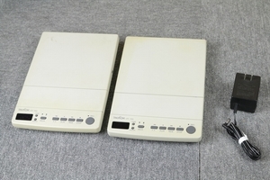 [taka com TAKACOM] automatic telephone call recording equipment 2 point set (VR-150)l present condition goods lR269