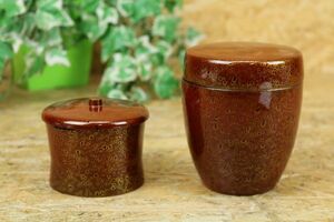 茶筒など２点セット プラ製 茶器