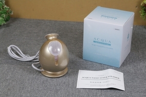 未使用!! いーぽる ナノスタイルスチーマー ACQUA