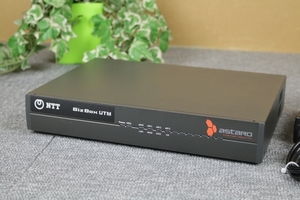 NTT astaro ネットワークセキュリティ Biz Box UTM ASG10 アダプタ付き 2012年製 [現状品]