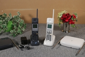 現状!!2013年製 NTT BX2 ビジネスフォン コードレス電話機２点セット BX2-ACL-PS-1W